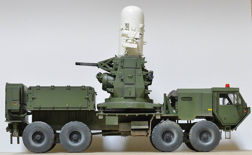 Chết khiếp siêu pháo 6 nòng trên xe tải của Quân đội Mỹ